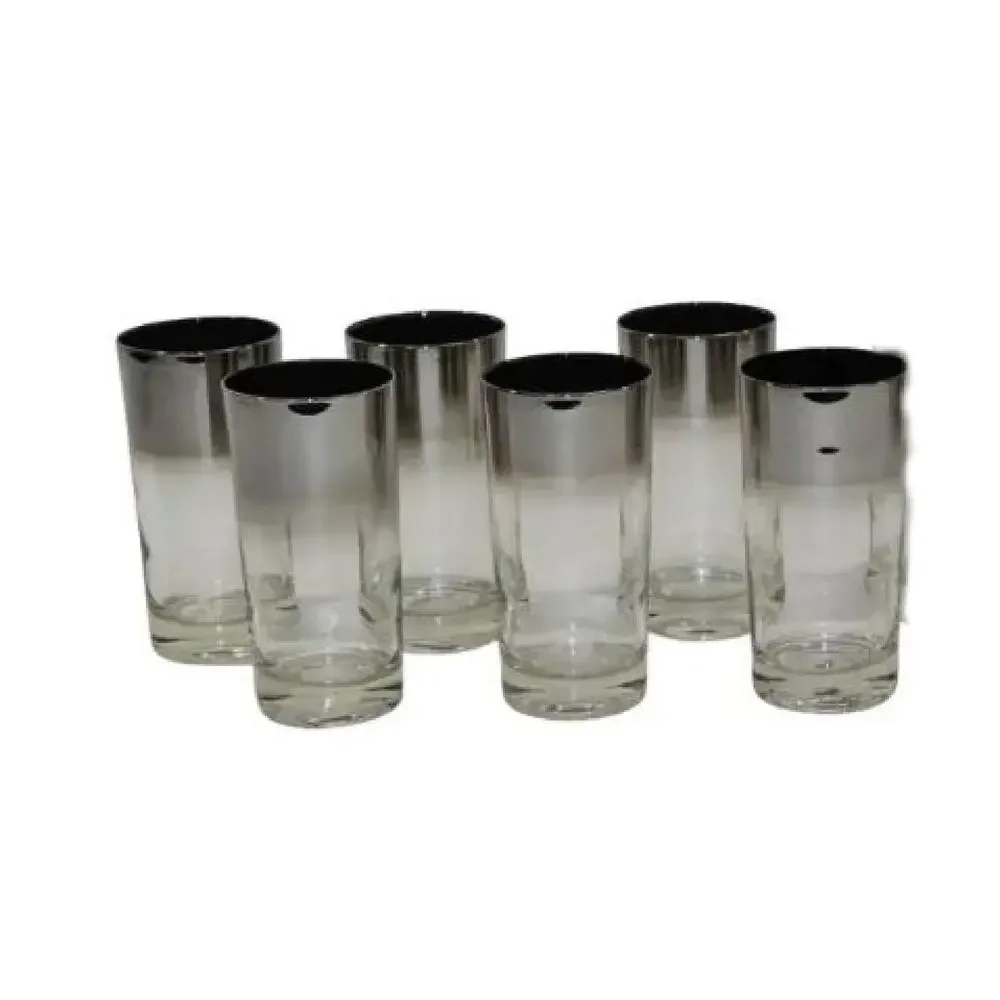 Mercury Fade Dorothy Thorpe Mad Men Highball Tumblers 1960s